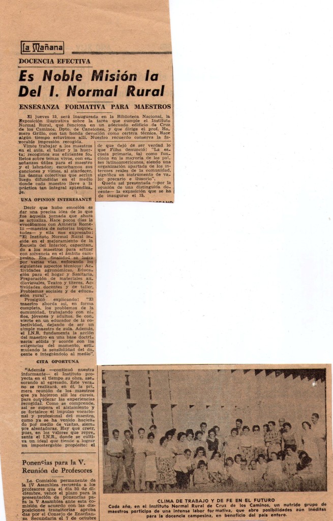 la maana  i.n.r. diciembre de 1959